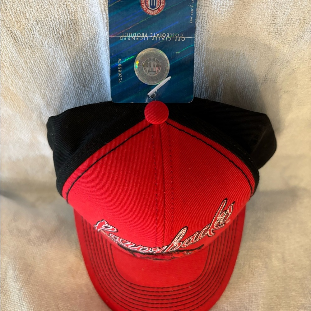 Arkansas Razorback Baseball Hat - Picture 2 of 3